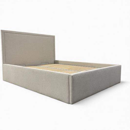 Łóżko tapicerowane KYOTO z pojemnikiem