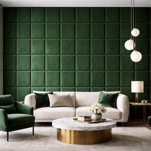 Upholstered Panels Fence