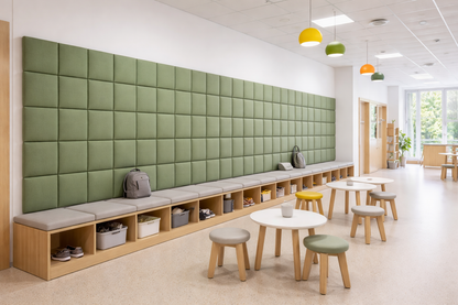 Upholstered Panels Fence