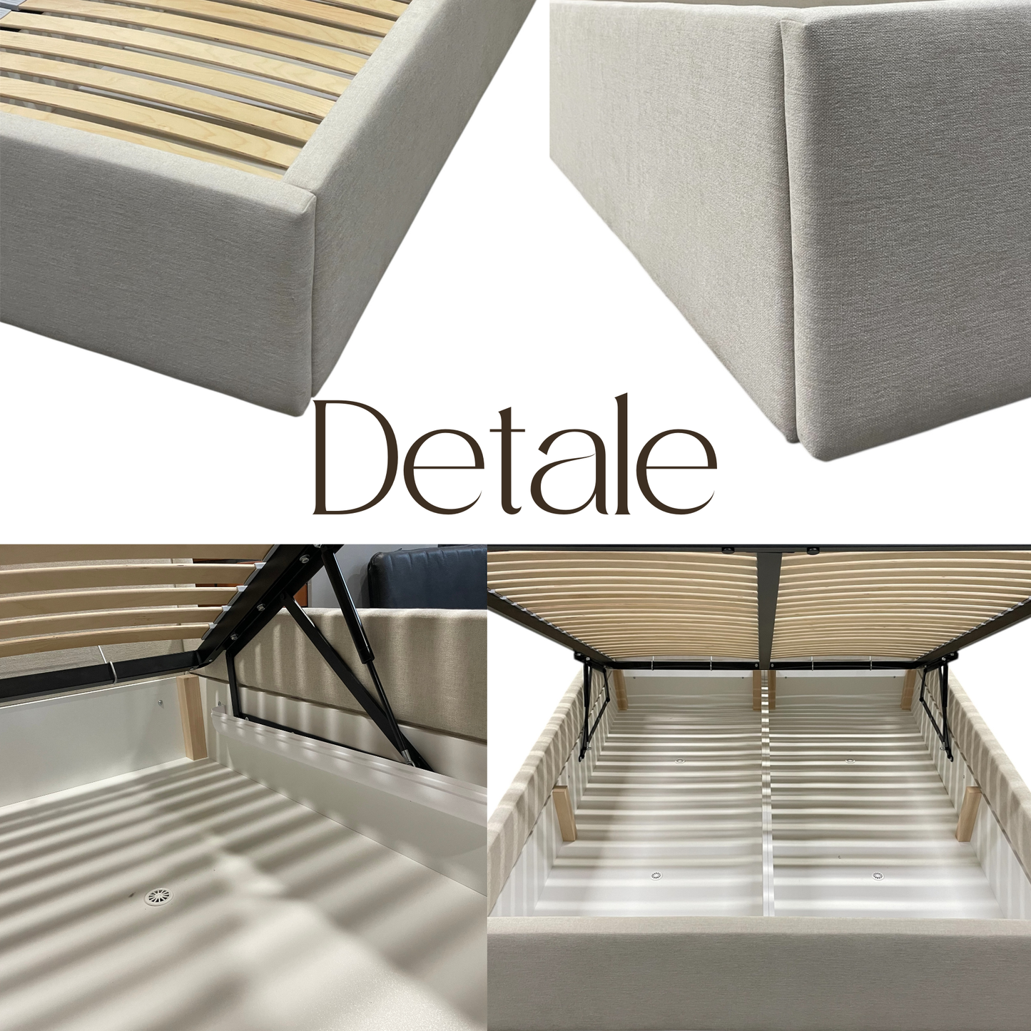 Łóżko tapicerowane ROMA