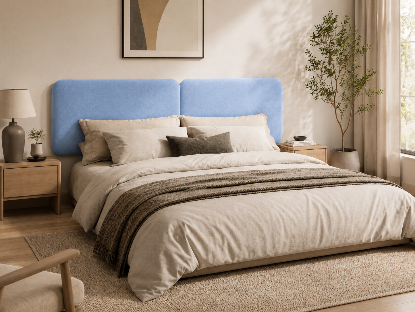 Rectangular Upholstered Panels