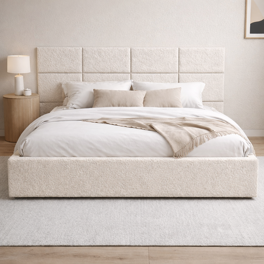 Łóżko tapicerowane OSLO z pojemnikiem